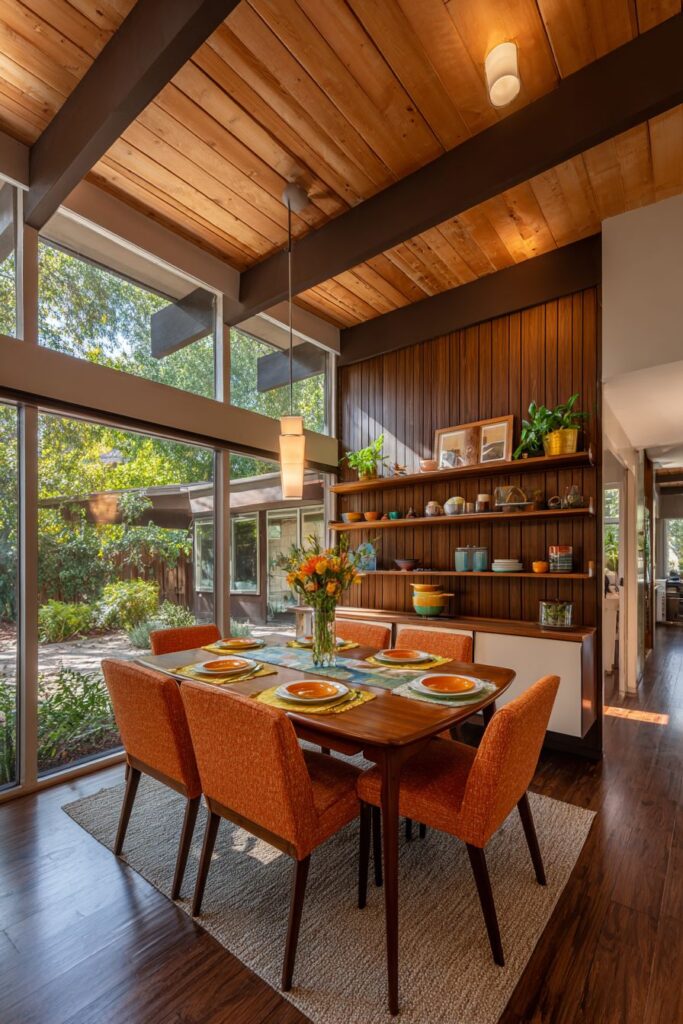 Butterfly-Leaf Functionality with Burnt Orange Warmth