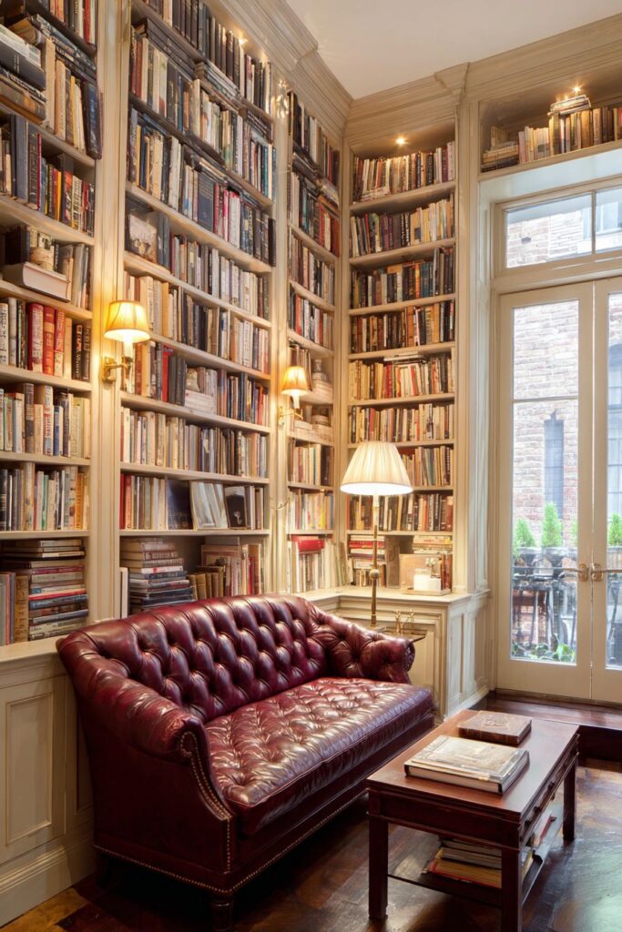 Library-Inspired Cozy Retreat