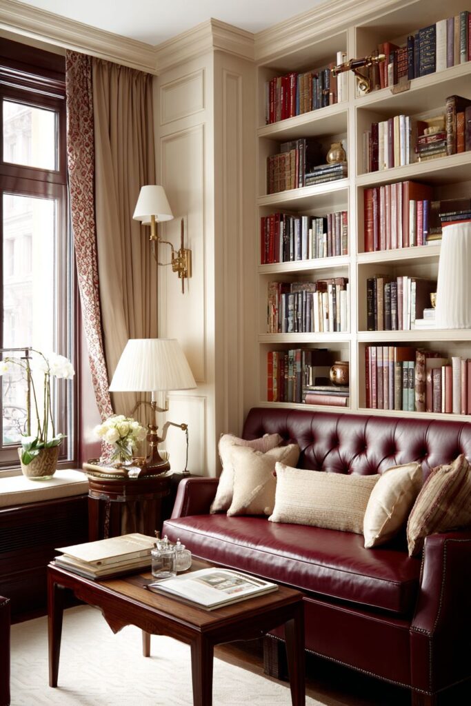 Library-Inspired Cozy Retreat