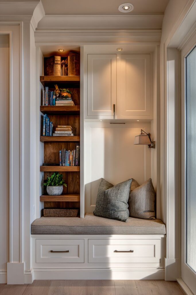 Organized Living with Taupe Storage Solutions