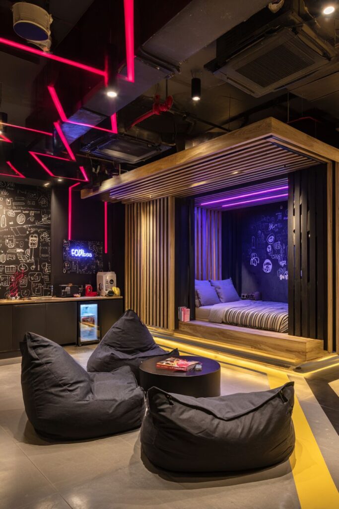 Social Hub Entertainment Zone