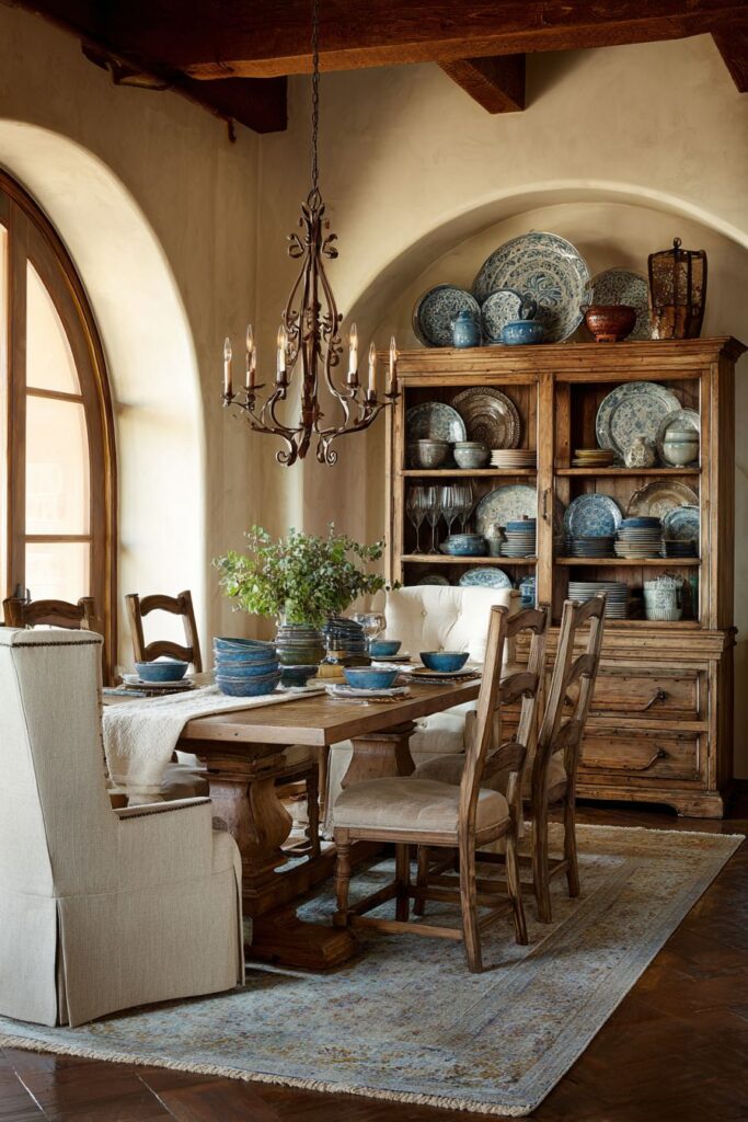 Farmhouse Trestle Chestnut Authentic Character