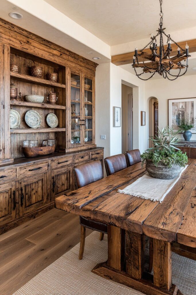 Farmhouse Trestle Chestnut Authentic Character