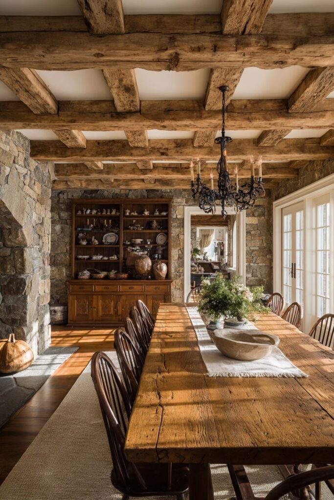 Farmhouse Trestle Chestnut Authentic Character