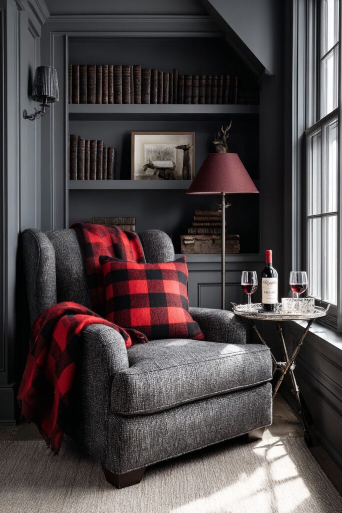 Cozy Reading Nook Intimate Retreat