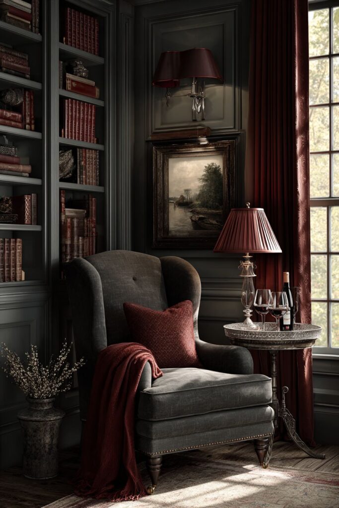 Cozy Reading Nook Intimate Retreat