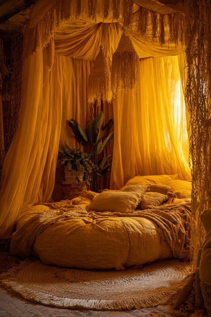 Enveloping Yellow Sanctuary