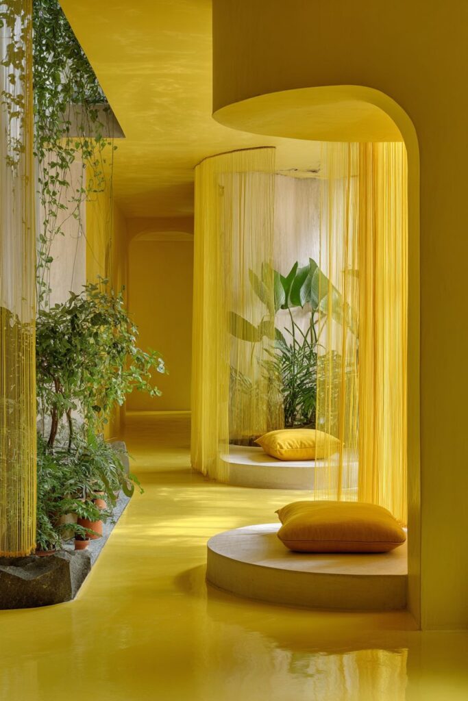 Enveloping Yellow Sanctuary