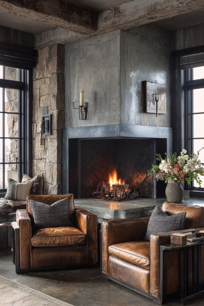 Corner Fireplace Innovation