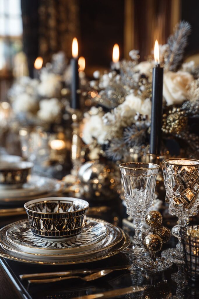 Art Deco Geometric Glamour