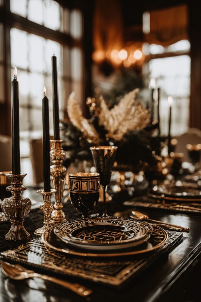 Art Deco Geometric Glamour