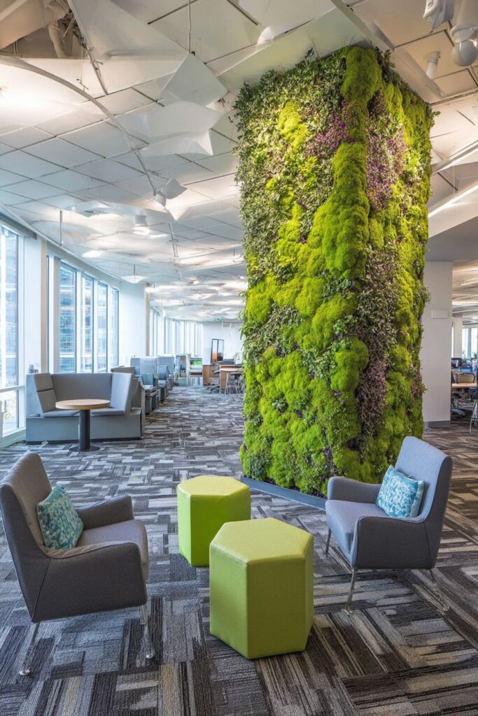 Living Wall Biophilic Integration