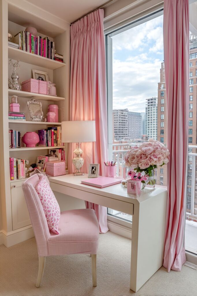 Pink Home Office Integration