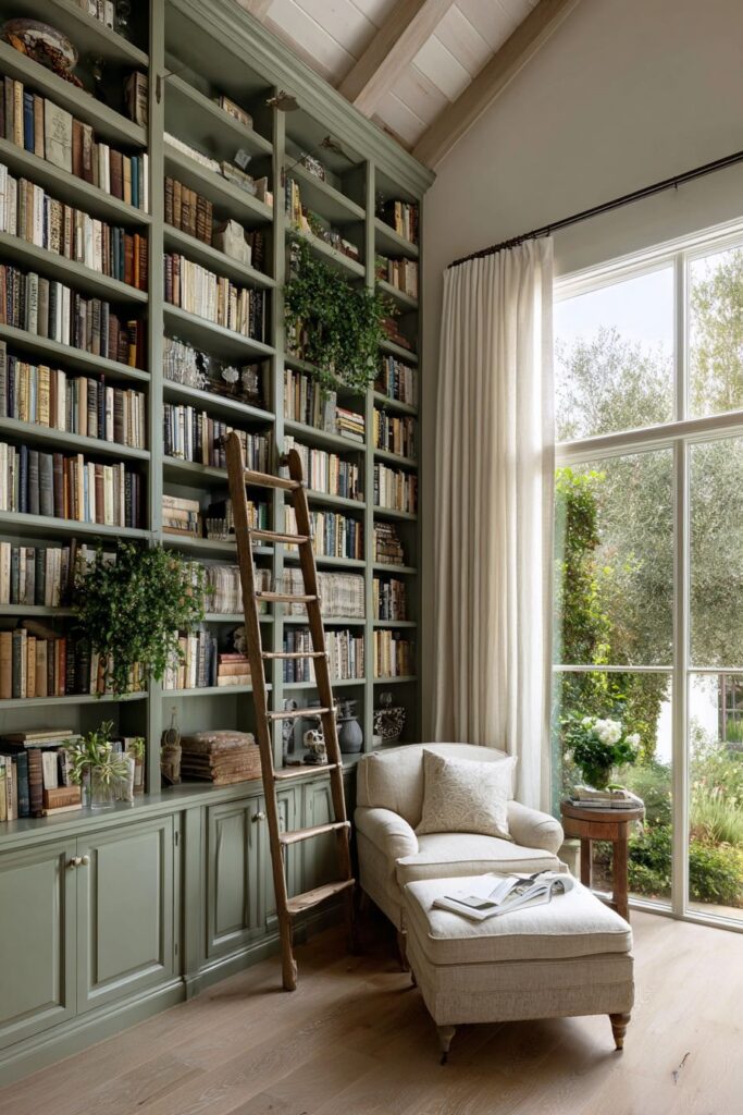 The Colorful Library Retreat