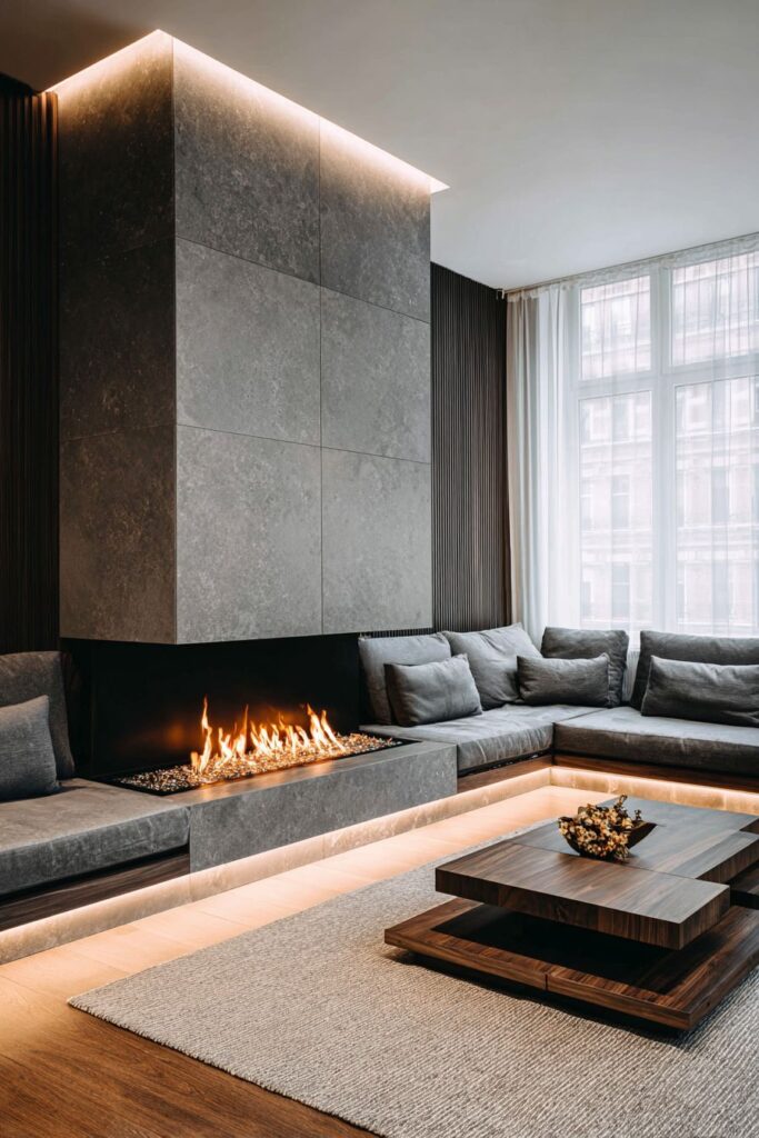 Corner Fireplace Efficiency