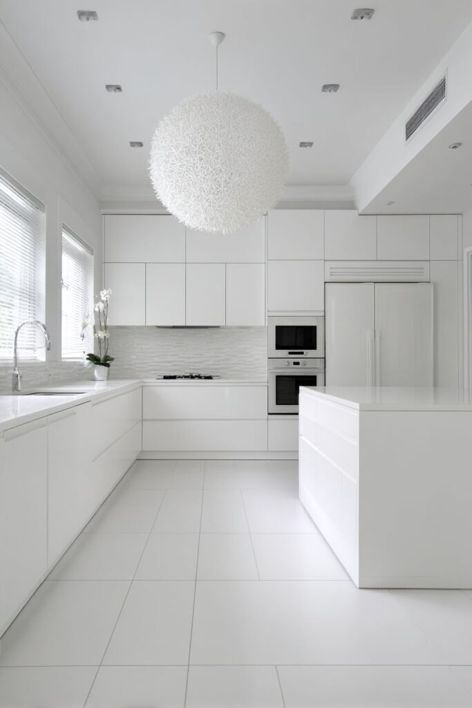Minimalist White Perfection