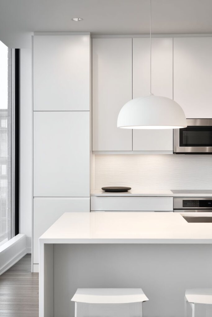 Minimalist White Perfection