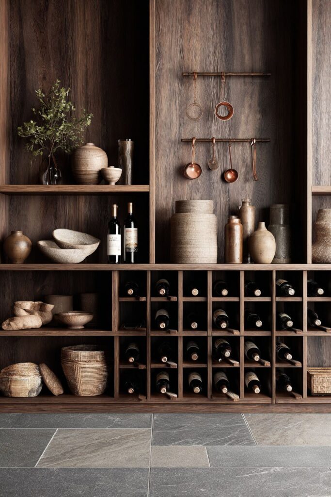 Wine Storage Natural Integration