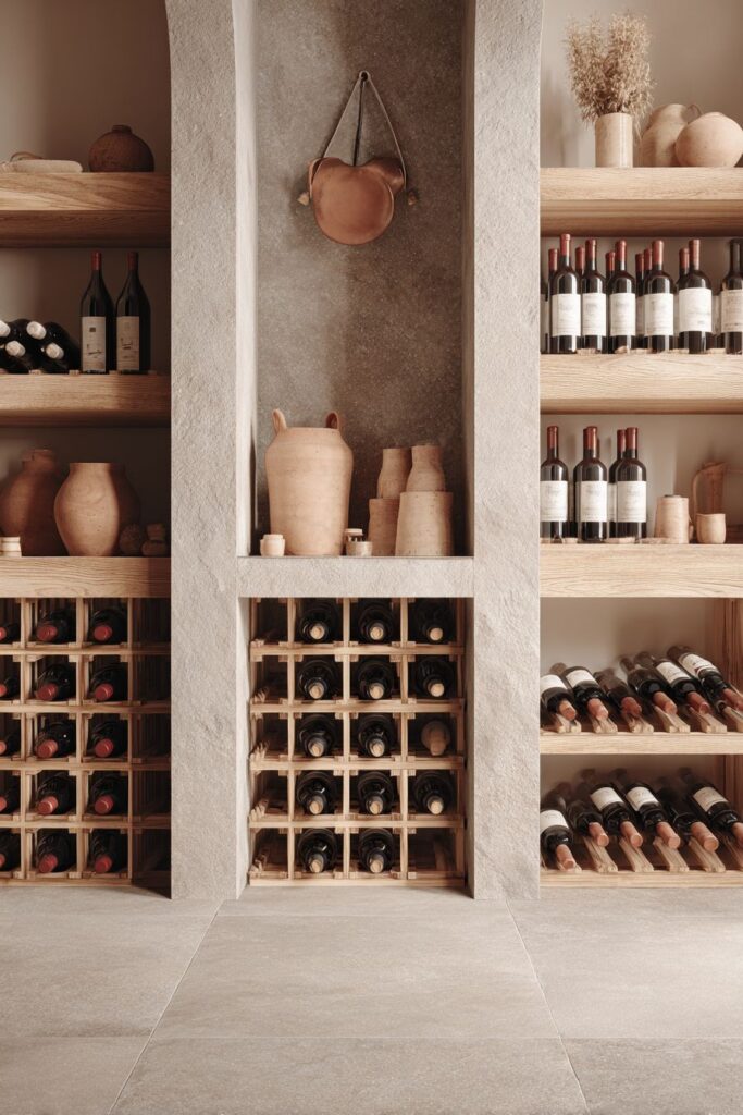 Wine Storage Natural Integration