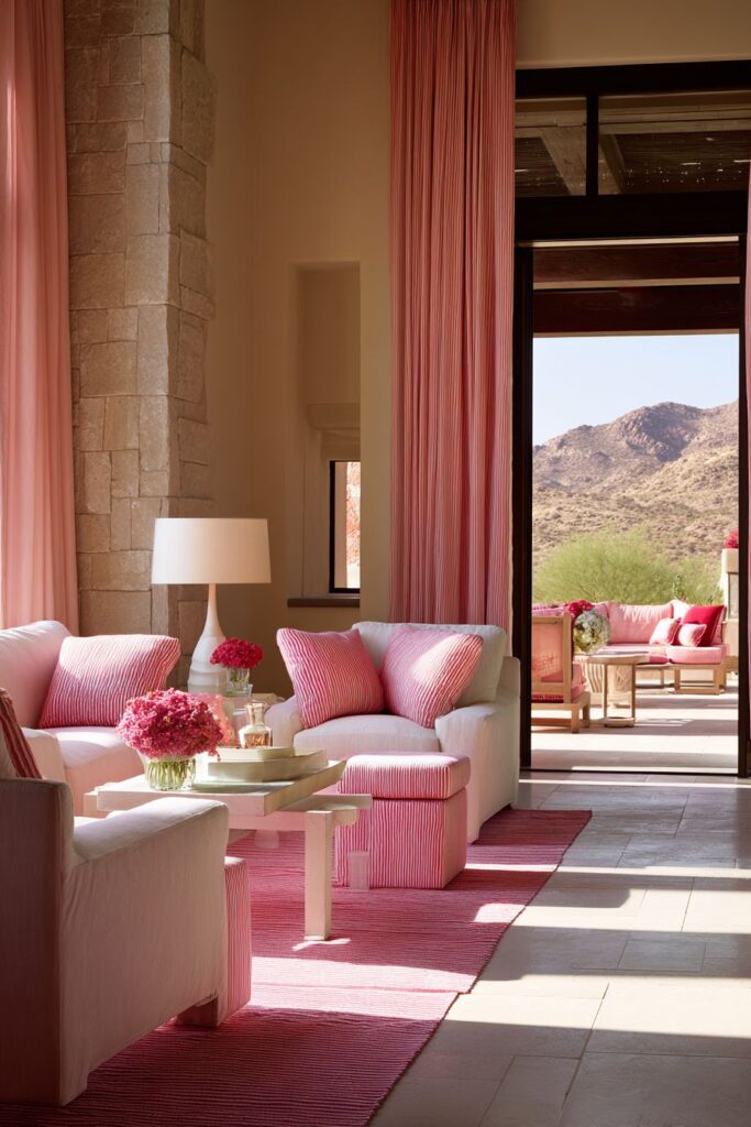 Indoor-Outdoor Pink Continuity