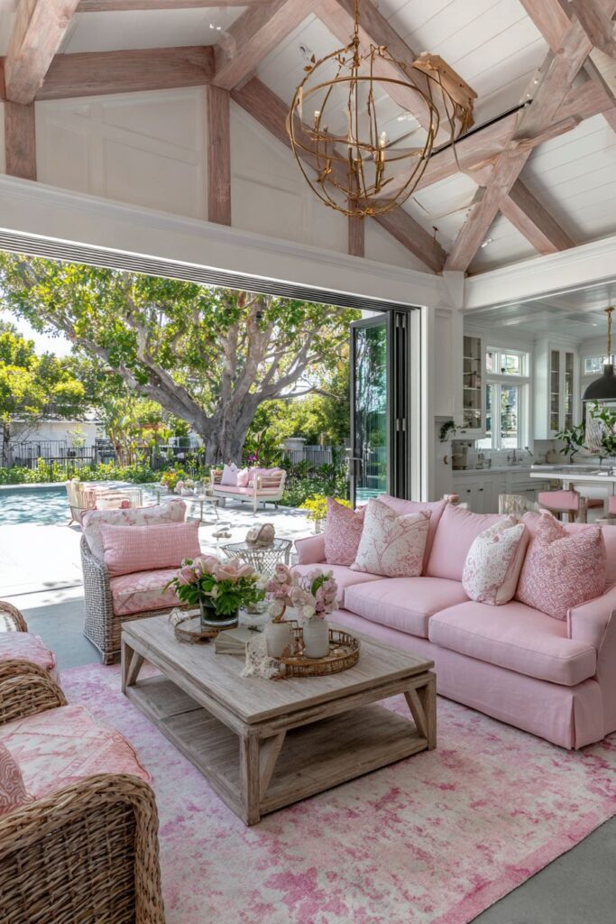 Indoor-Outdoor Pink Continuity