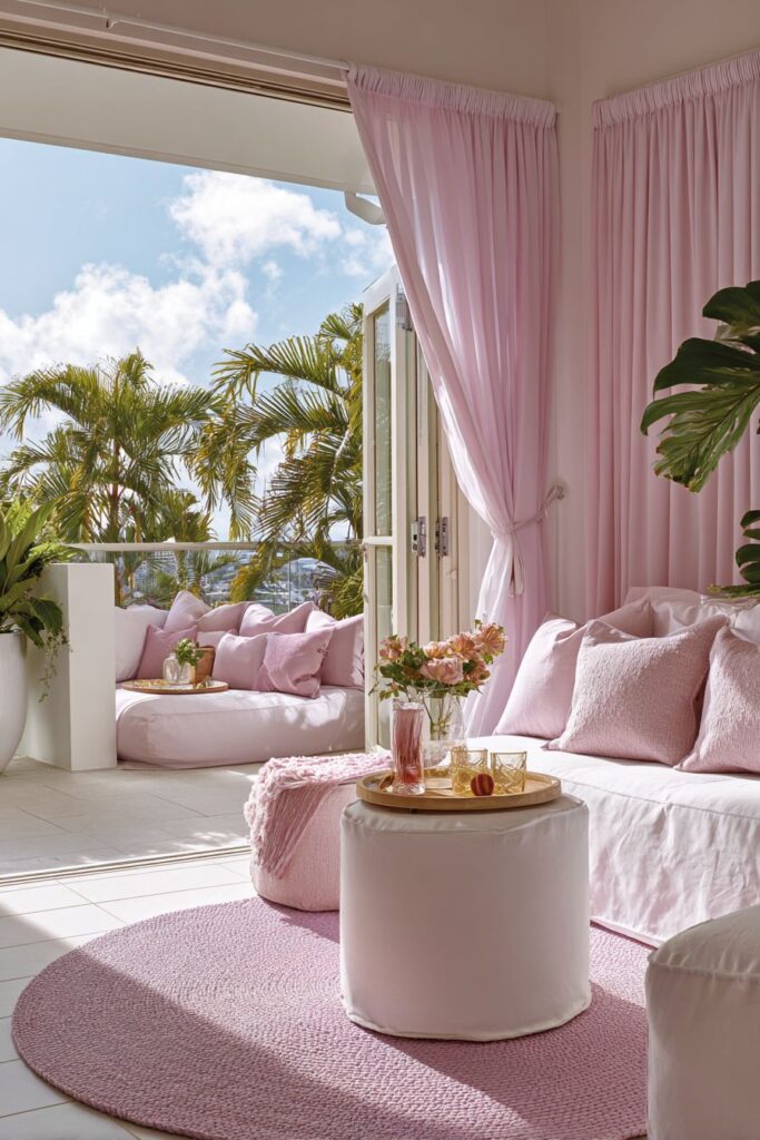 Indoor-Outdoor Pink Continuity