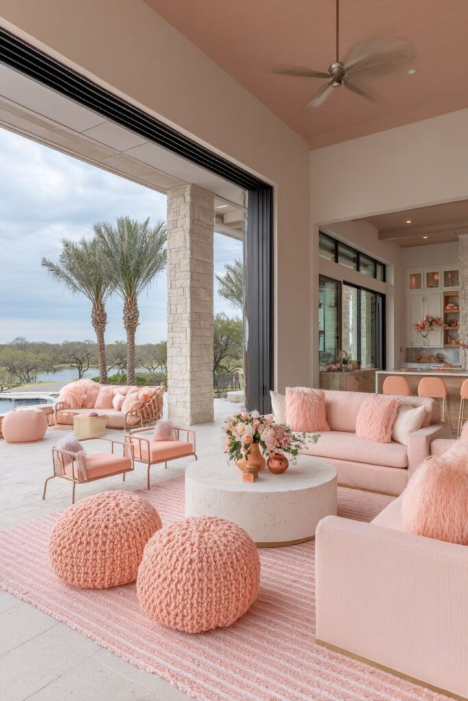 Indoor-Outdoor Pink Continuity