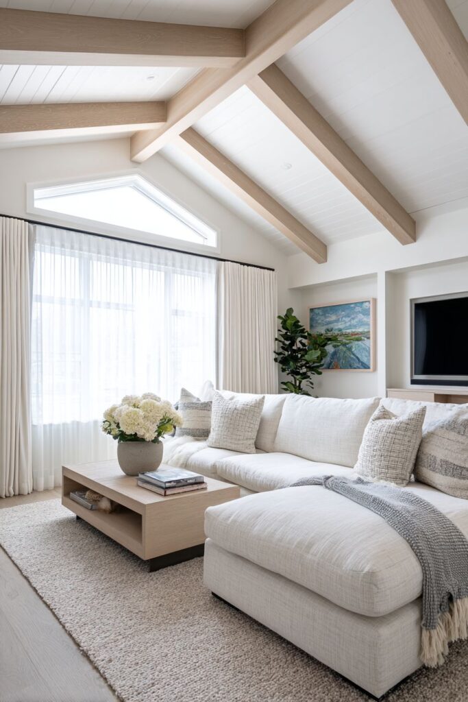 Nordic Modern with Blonde Wood and Linear Lighting