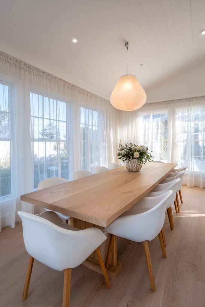 Scandinavian Light Oak Minimalist Beauty