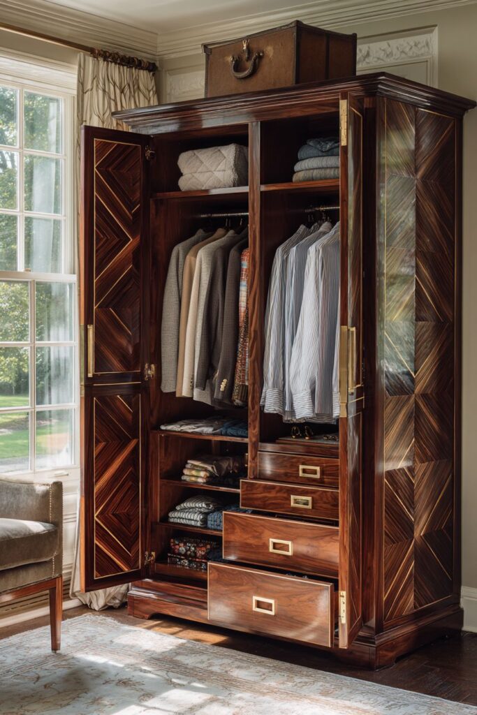 Custom Geometric Wardrobe Masterpiece