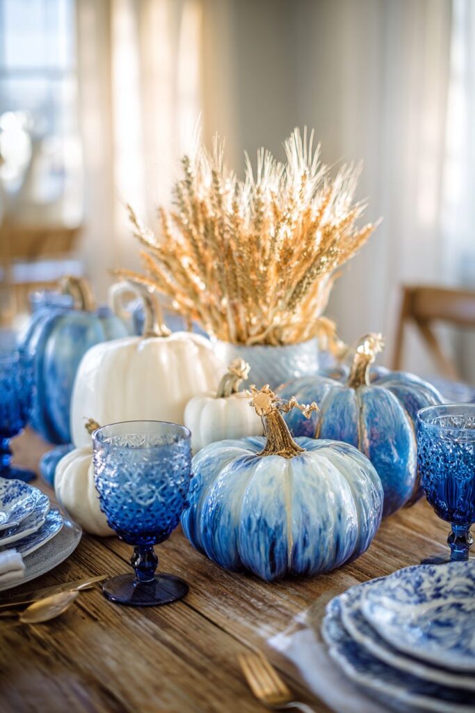 Vintage-Inspired Blue Transferware Charm