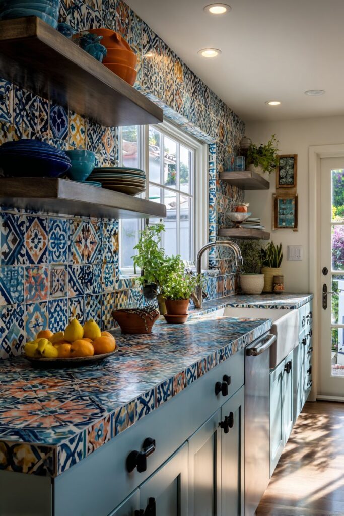 Geometric Tile Artistry