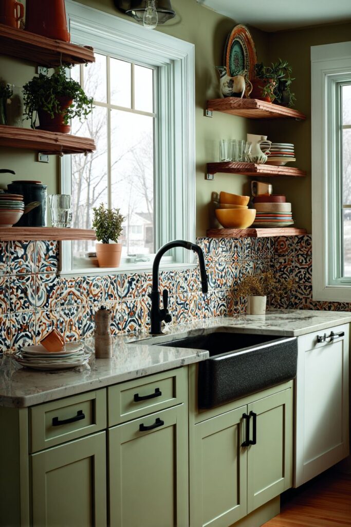 Geometric Tile Artistry