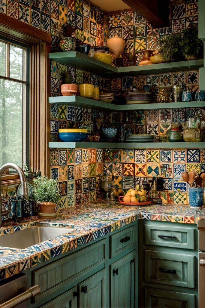 Geometric Tile Artistry
