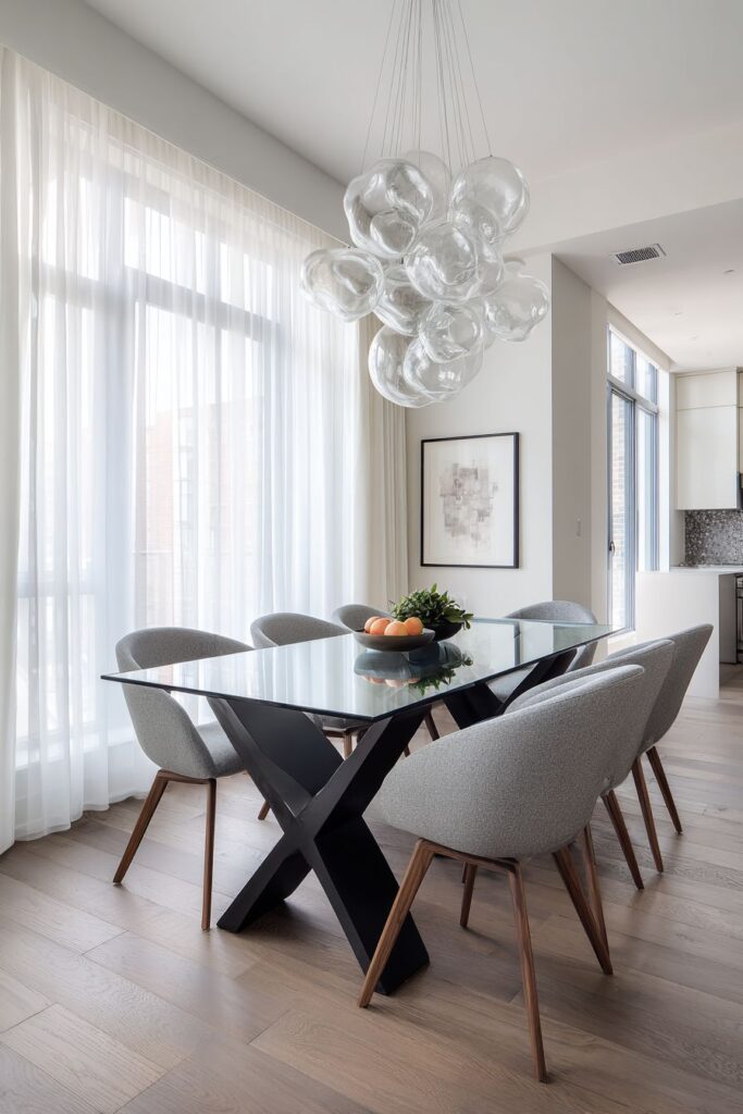 Geometric Glass Statement