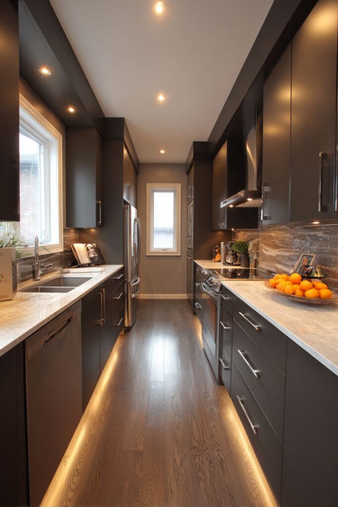 Sleek Contemporary Galley