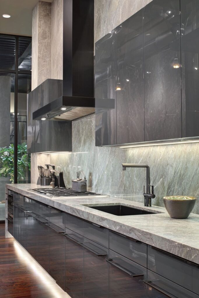 Sleek Contemporary Galley