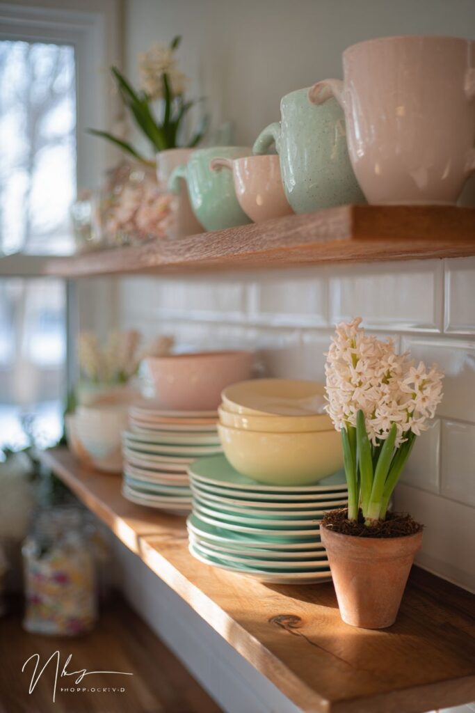 Pastel Dishware Spring Showcase