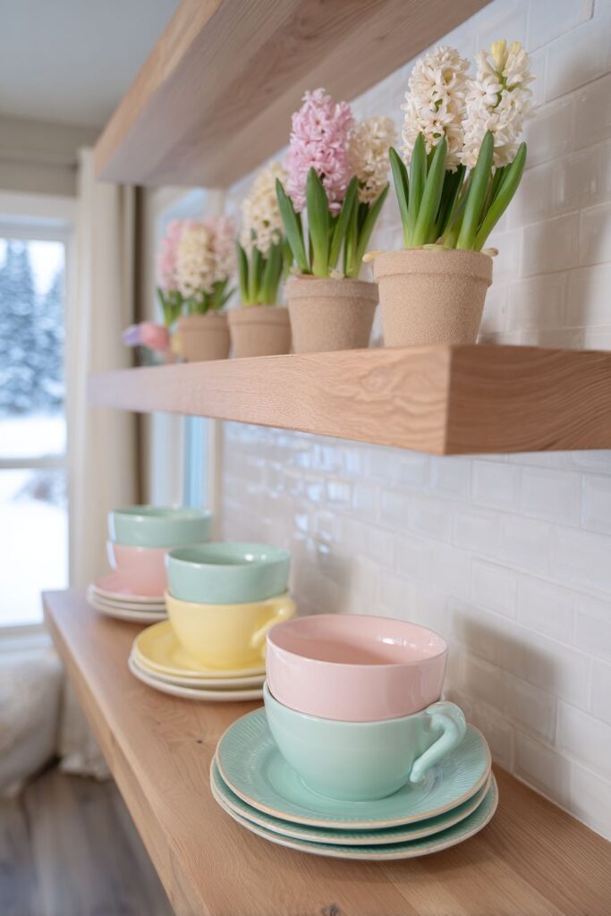 Pastel Dishware Spring Showcase