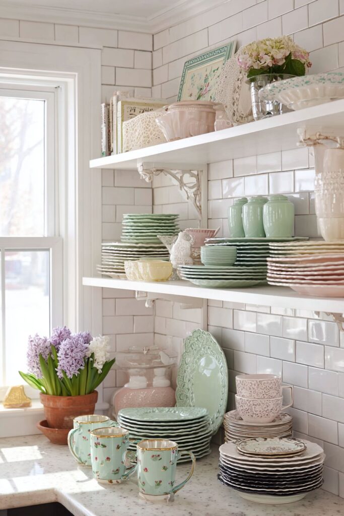 Pastel Dishware Spring Showcase