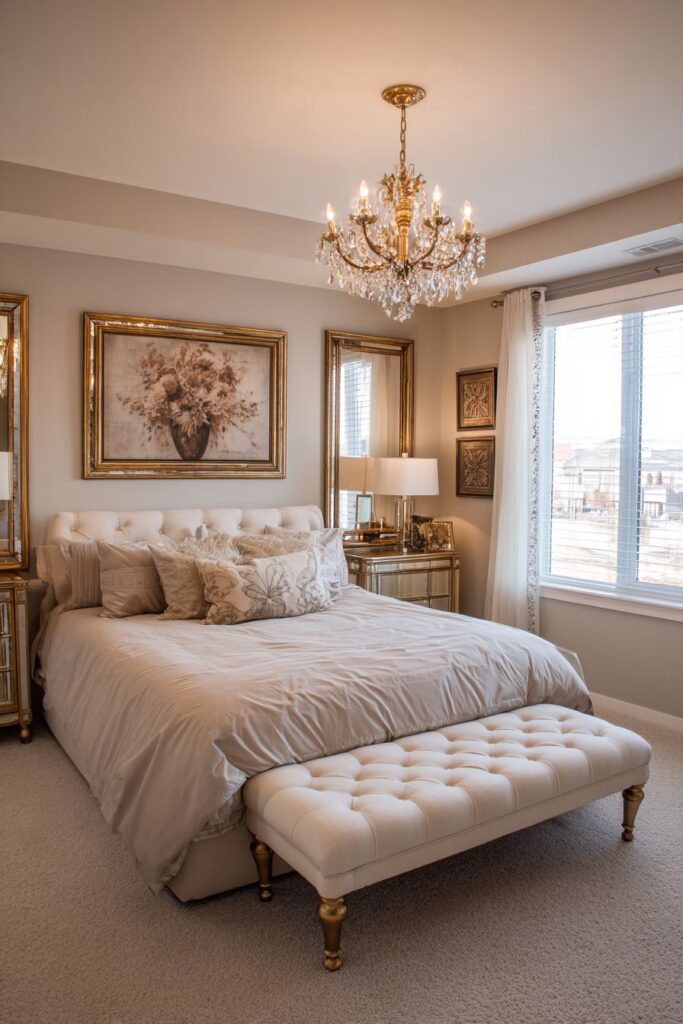 Crystal Chandelier Statement Glamour