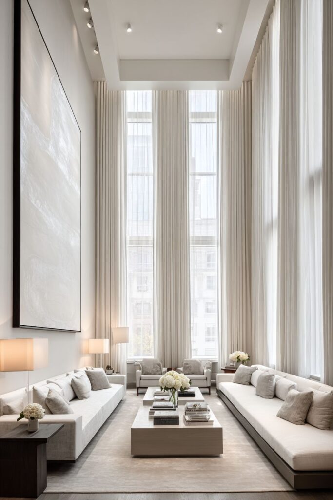 Contemporary Minimalist Vertical Design