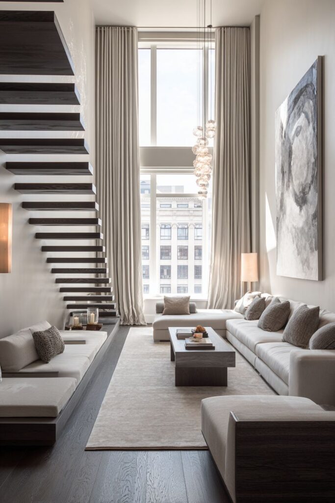 Contemporary Minimalist Vertical Design