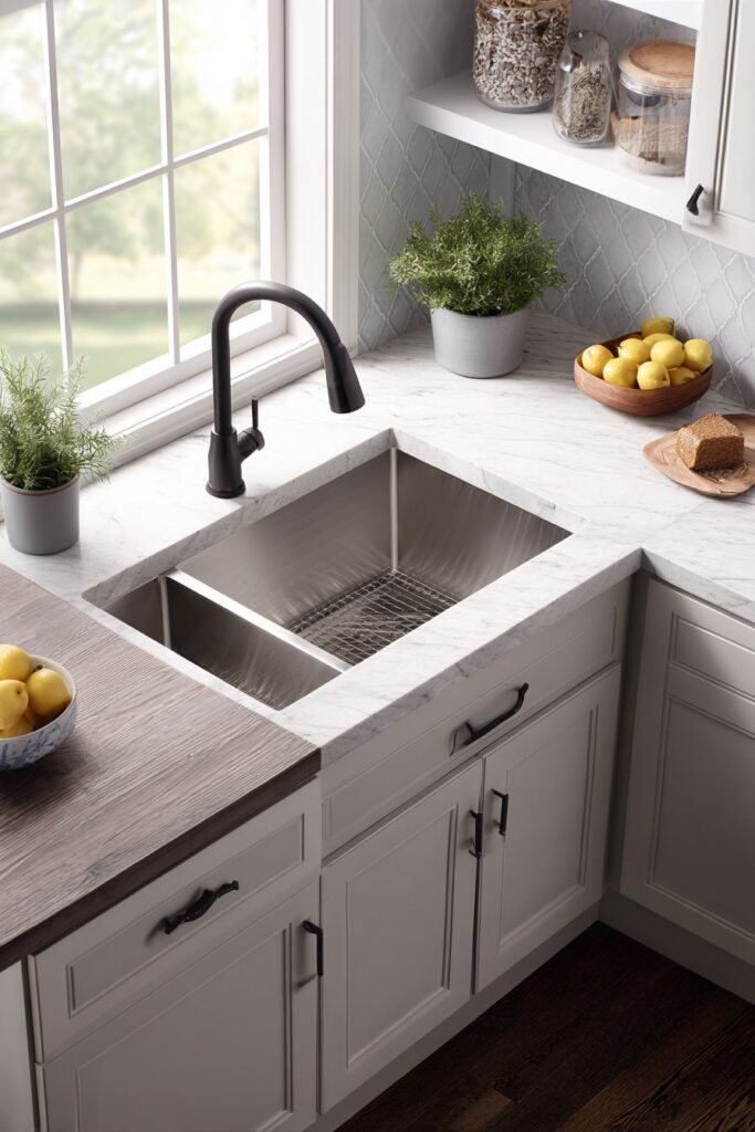 Compact Corner-Mounted Space Optimization