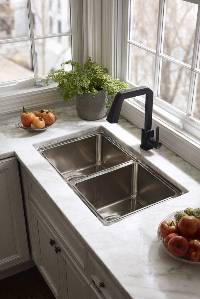 Compact Corner-Mounted Space Optimization