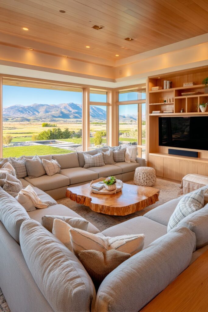 Entertainment-Focused Media Wall Masterpiece