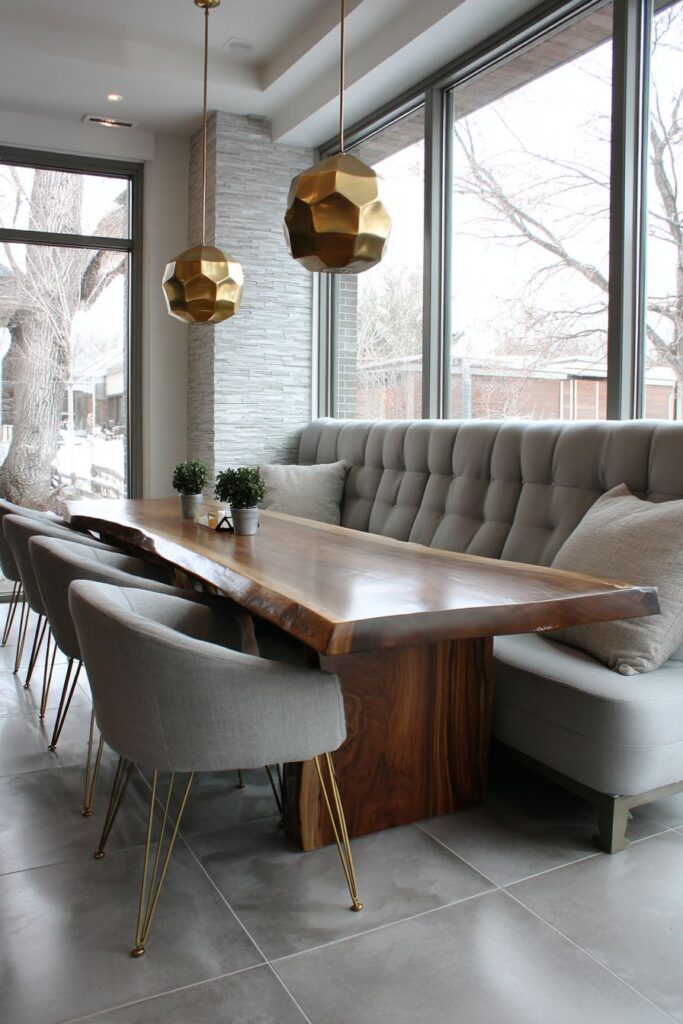 Built-in Banquette Efficiency