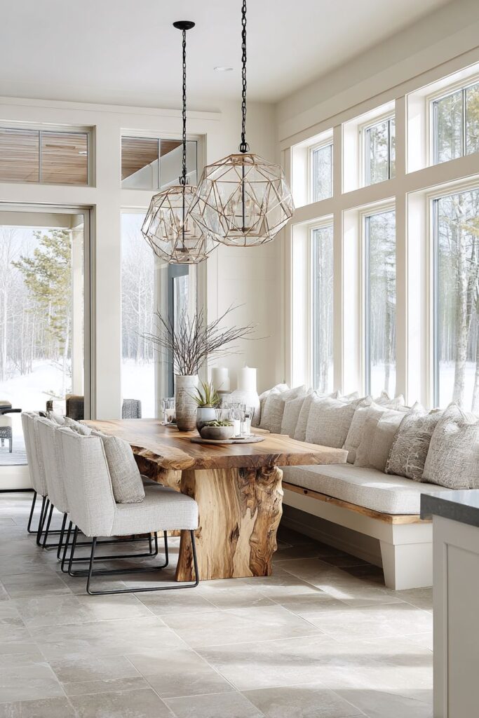 Built-in Banquette Efficiency