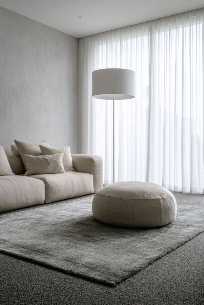 Textural Warmth Through Natural Fibers