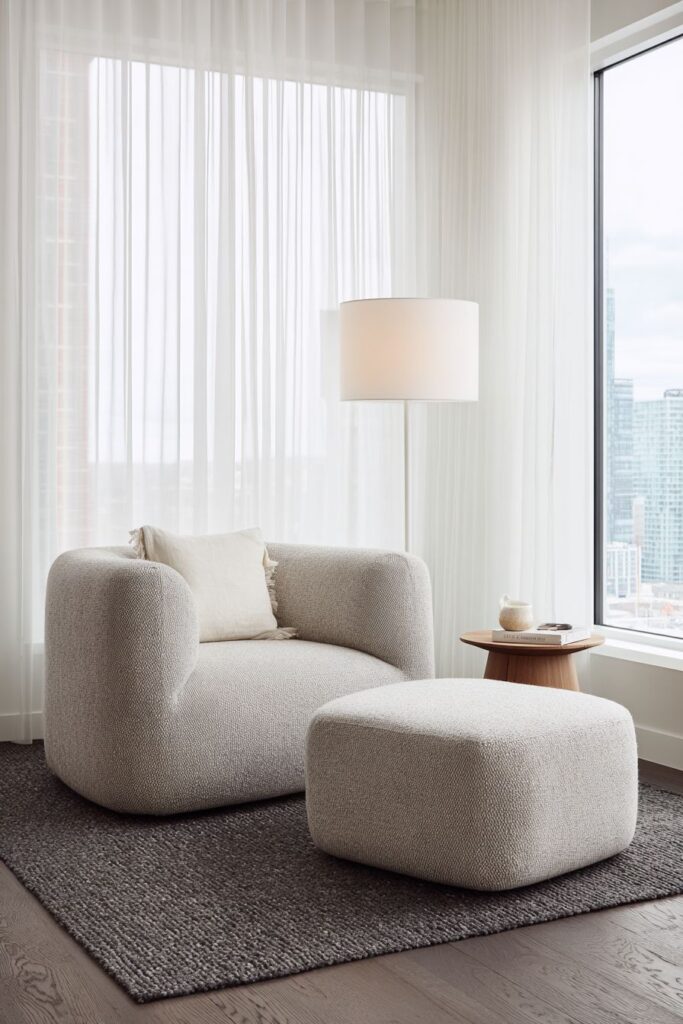 Textural Warmth Through Natural Fibers